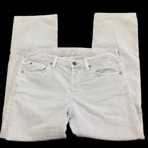 7 for all mankind Men's Standard Cords Jeans 31